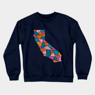 California Mosaic - Beachside Boardwalk Crewneck Sweatshirt